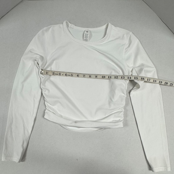 Lululemon All It Takes Ribbed Nulu Long-Sleeve Shirt - Size 6. - Picture 2 of 16
